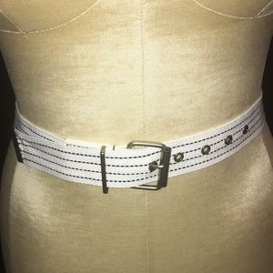 Lane Bryant woven canvas belt - 14/16